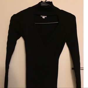 Black turtleneck